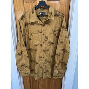 Duluth Alaskan Hardgear Untucked Button Up Long Sleeve Heavy Shirt Jacket XLT